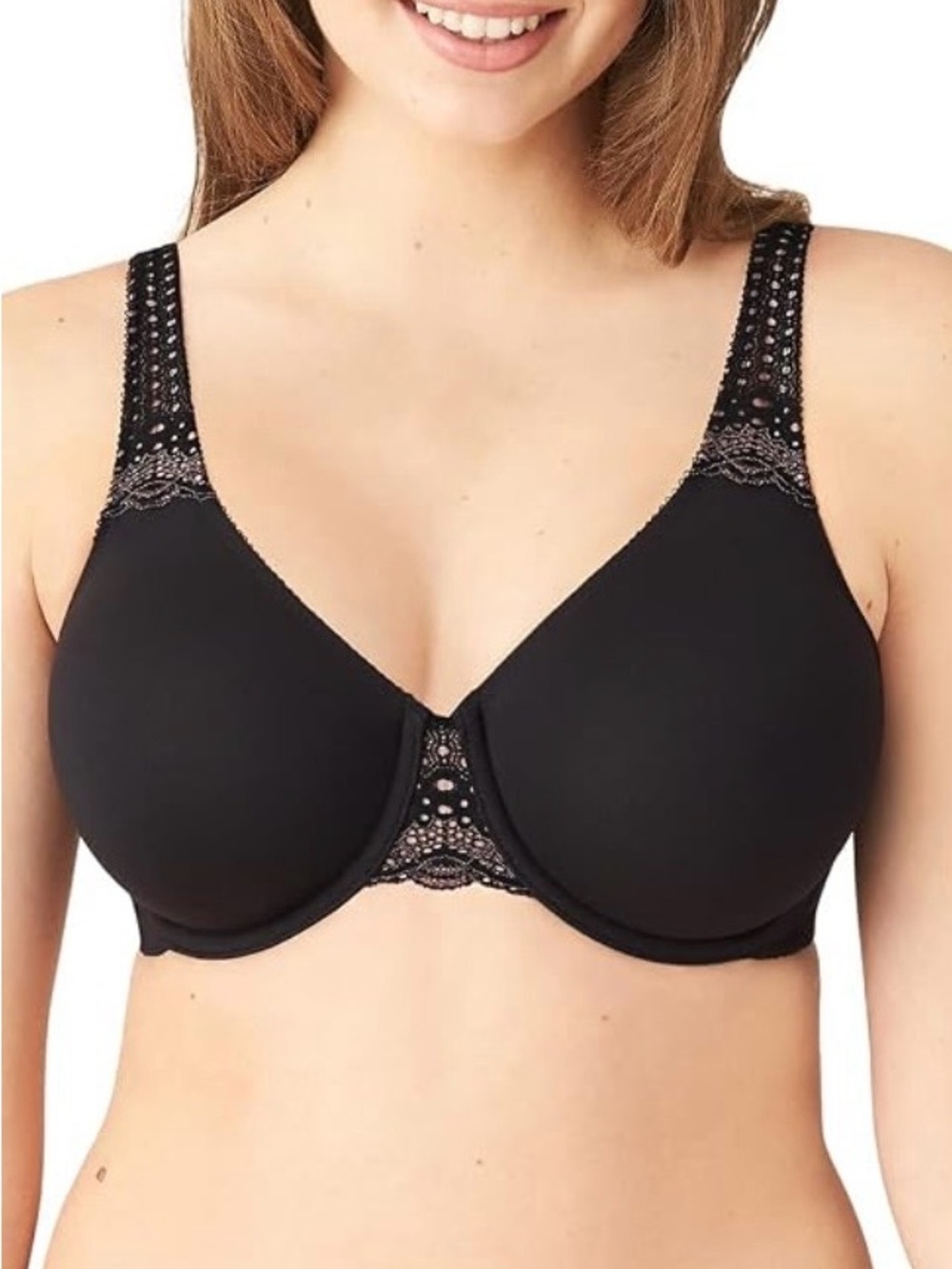 Wacoal Soft Embrace Full Coverage Unlined Unpadded Underwire Bra 36DD 851211